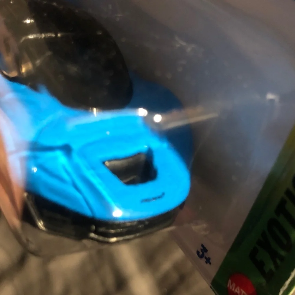 McLaren W1 Blue Toy Car